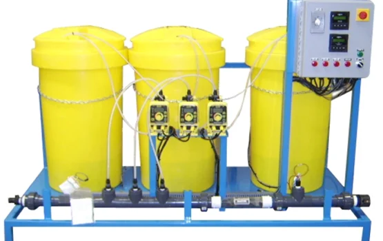 Mineral dosing machine