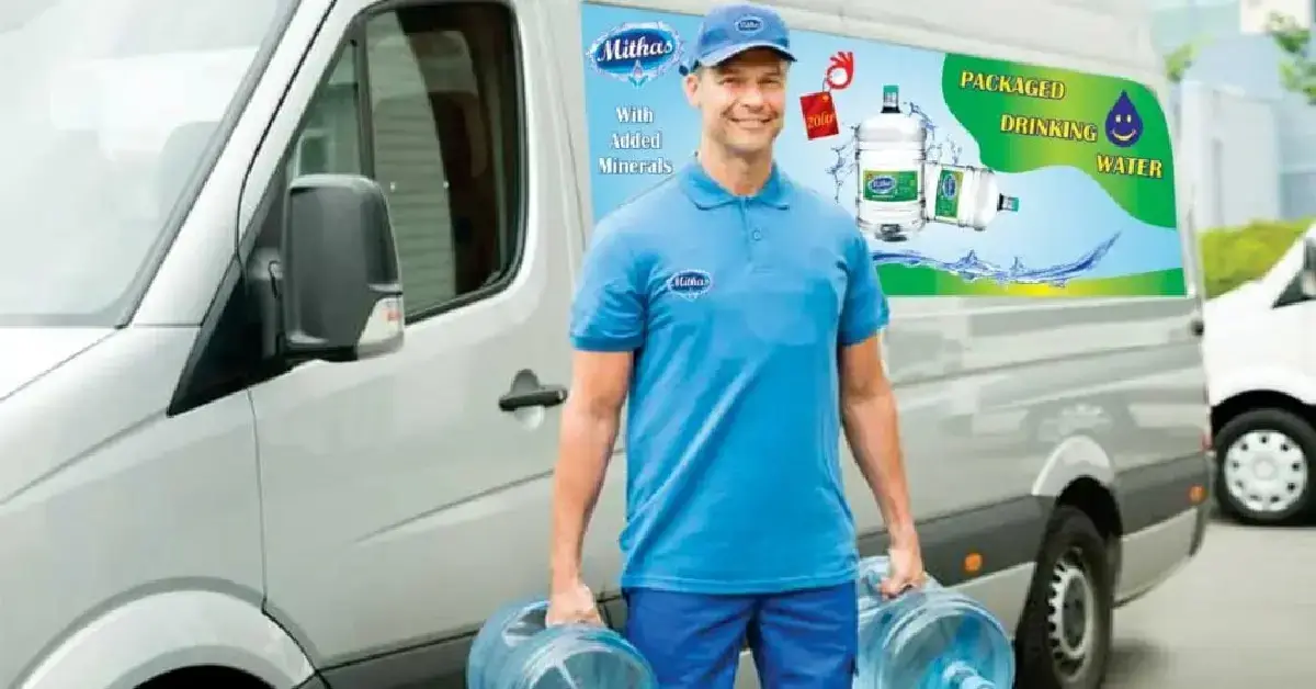 Sure Mit Has Mithas Water - 100% Pure and Safe Packaged Drinking Water.